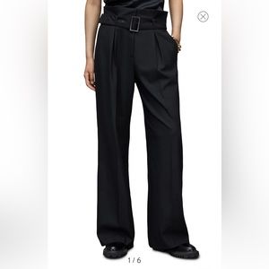 All Saints PaperBag Waist Wife Leg Pants
